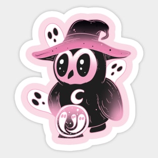 Witchy owl Sticker